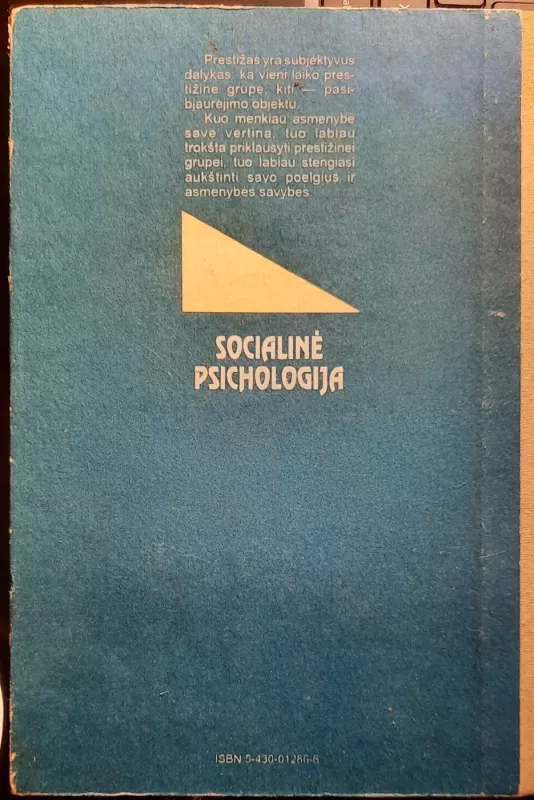 Socialinė psichologija - Antanas  Suslavičius, knyga 3