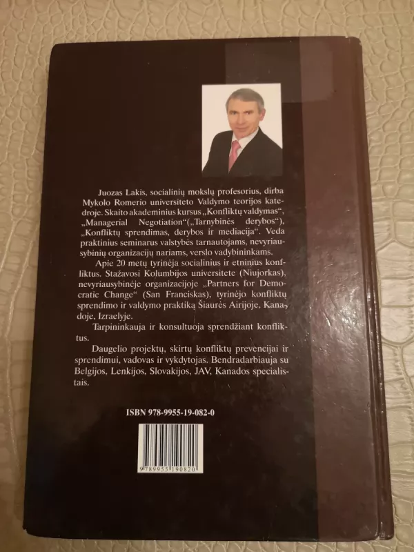 Konfliktų sprendimas ir valdymas - Juozas Lakis, knyga 4