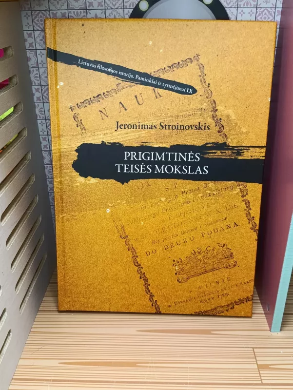 Prigimtinės teisės mokslas - J. Stroinovskis, knyga 2