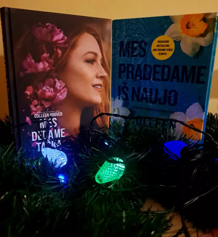 Mes dedame tašką ir Mes pradedame iš naujo - Colleen Hoover, knyga 2