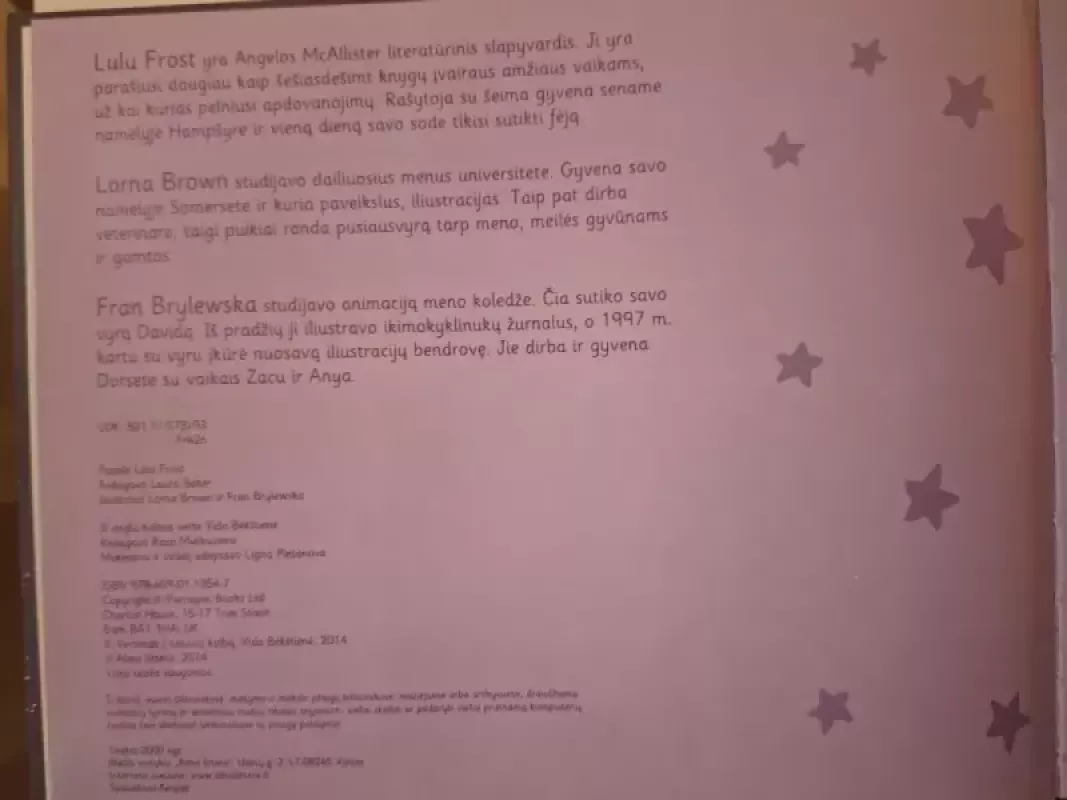 Dantukų fėja - Lulu Frost, knyga 5