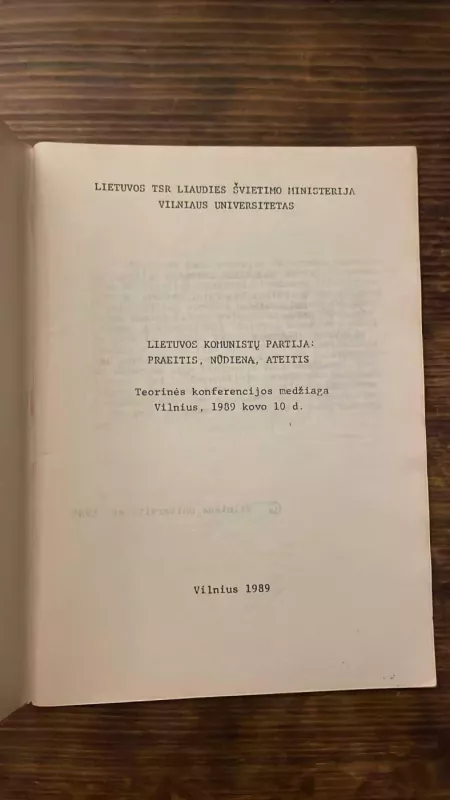 Lietuvos komunistų partija. Praeitis, nūdiena, ateitis - Autorių kolektyvas (įvairūs), knyga 3