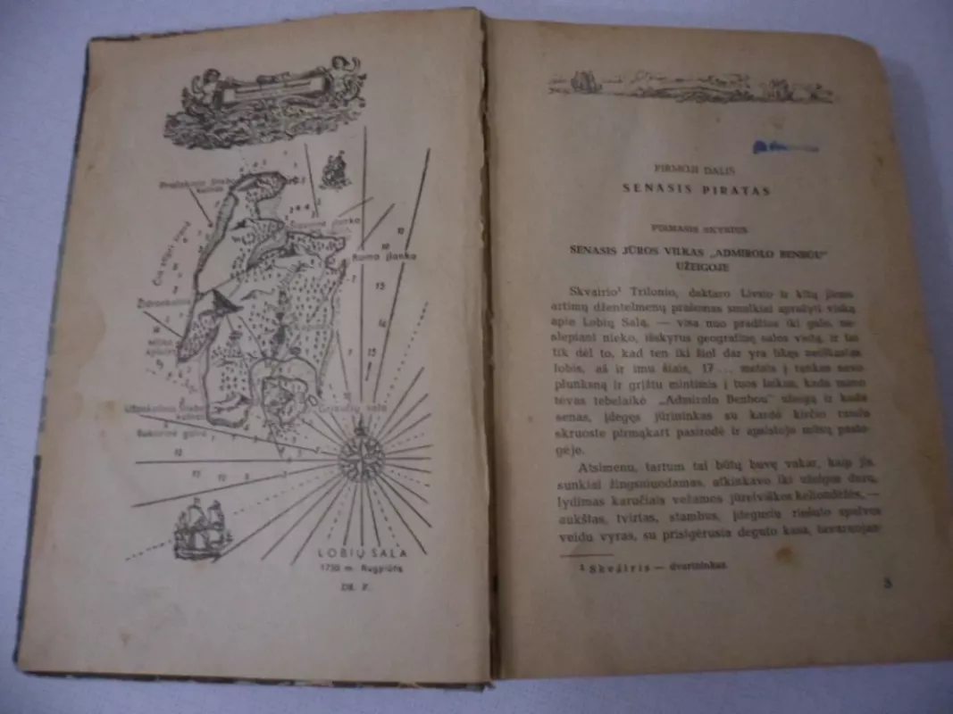 Lobių sala - R. L. Stivensonas, knyga 4