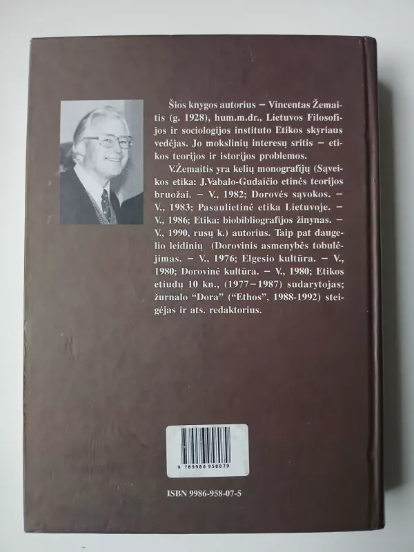 Etika. Aforizmų žodynas - Vincentas Žemaitis, knyga 3