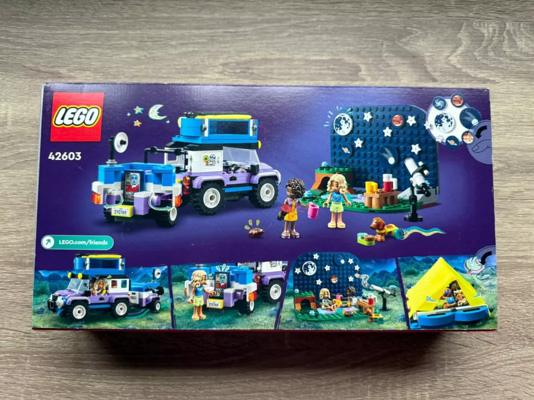 LEGO Friends Žvaigždžių stebėjimo stovyklavietės automobilis 42603 - , stalo žaidimas 3