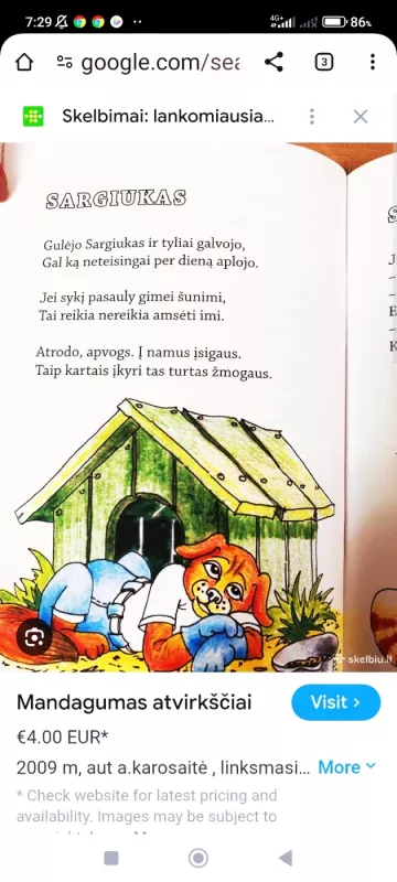 Mandagumas atvirščiai - Alma Karosaitė, knyga 4