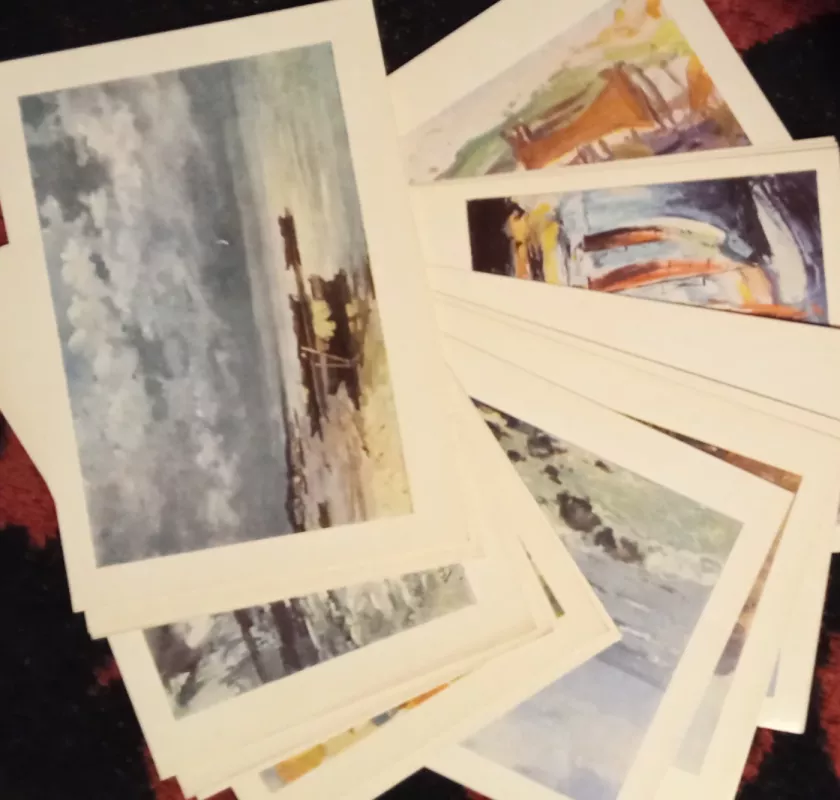 Jūra. Mākslas darbu reprodukcijas - Daug autorių, knyga 3