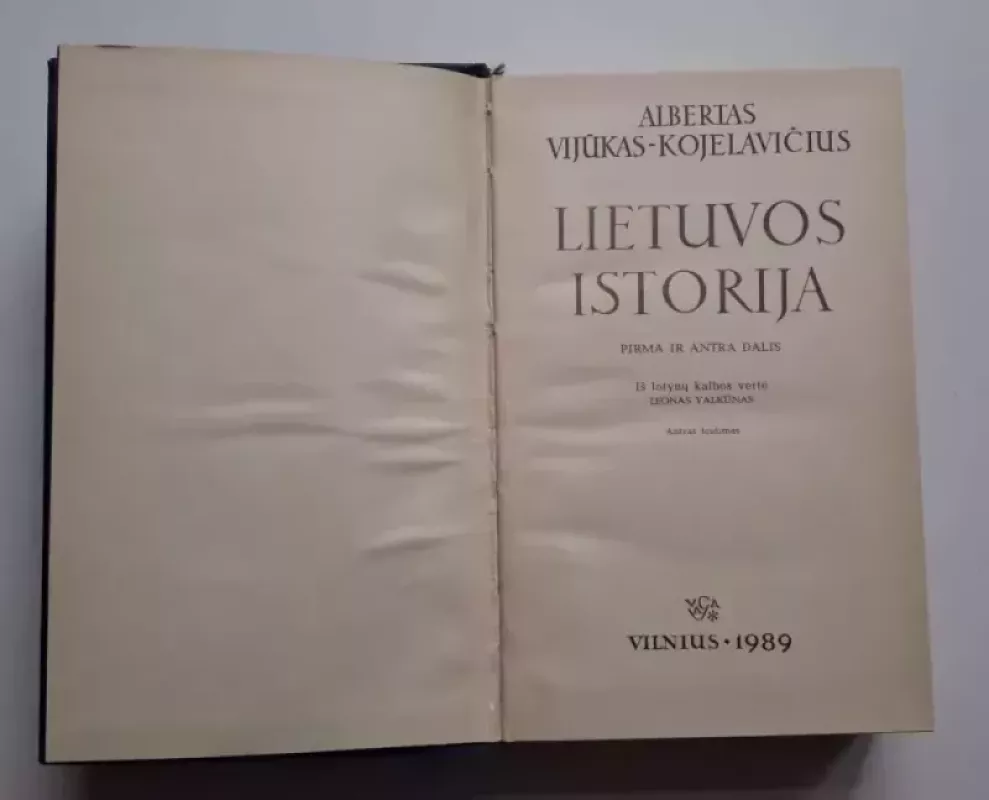 Lietuvos istorija - Albertas Vijūkas-Kojelavičius, knyga 3