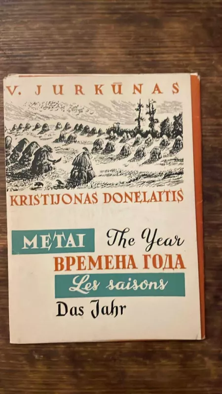 Metai. Atvirukų rinkinys - V. Jurkūnas, knyga 2