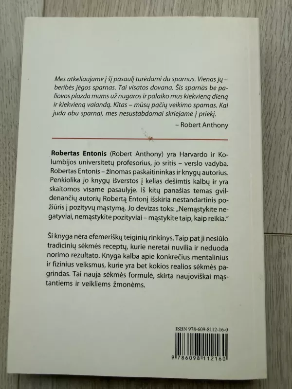Užteks mąstyti! Veik! - Robert Anthony, knyga 3