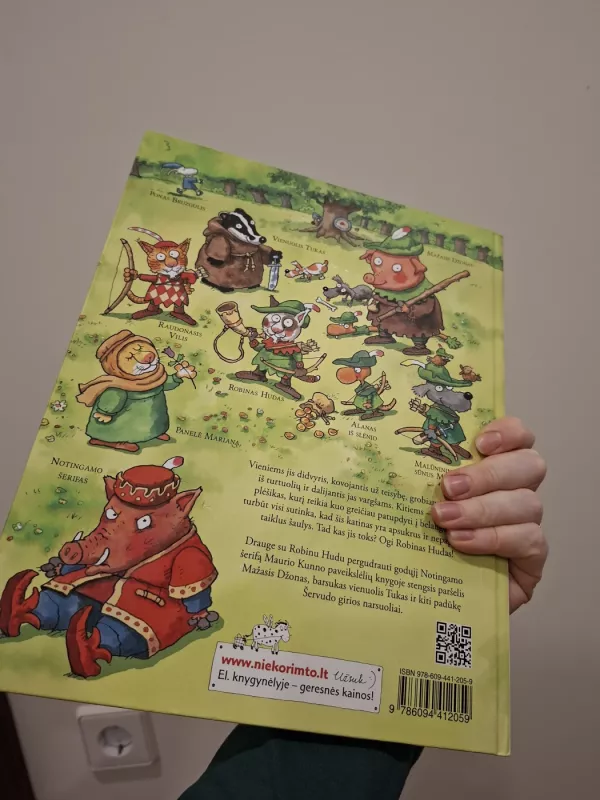 ROBINAS HUDAS - Mauri Kunnas, knyga 4