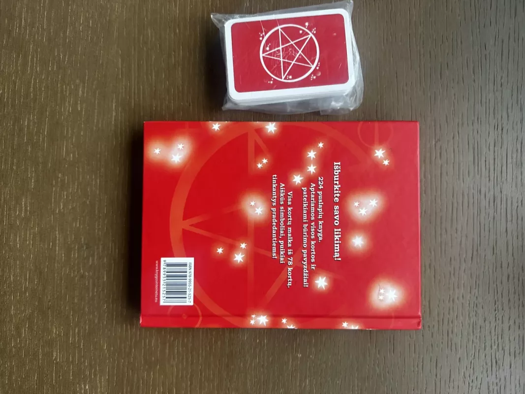 Taro Išmokite burti taro kortomis - Juliet Sharman-Burke, knyga 3