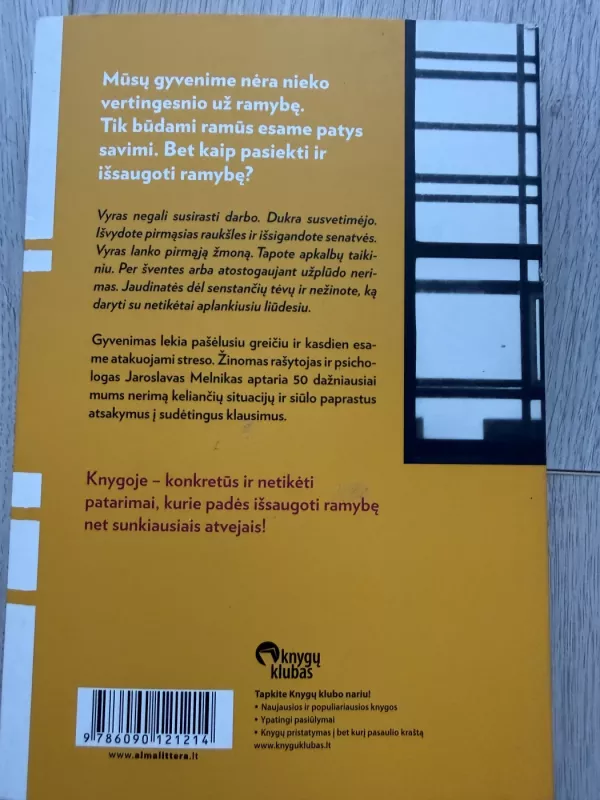 Ramybė problematiškame pasaulyje - Jaroslavas Melnikas, knyga 3