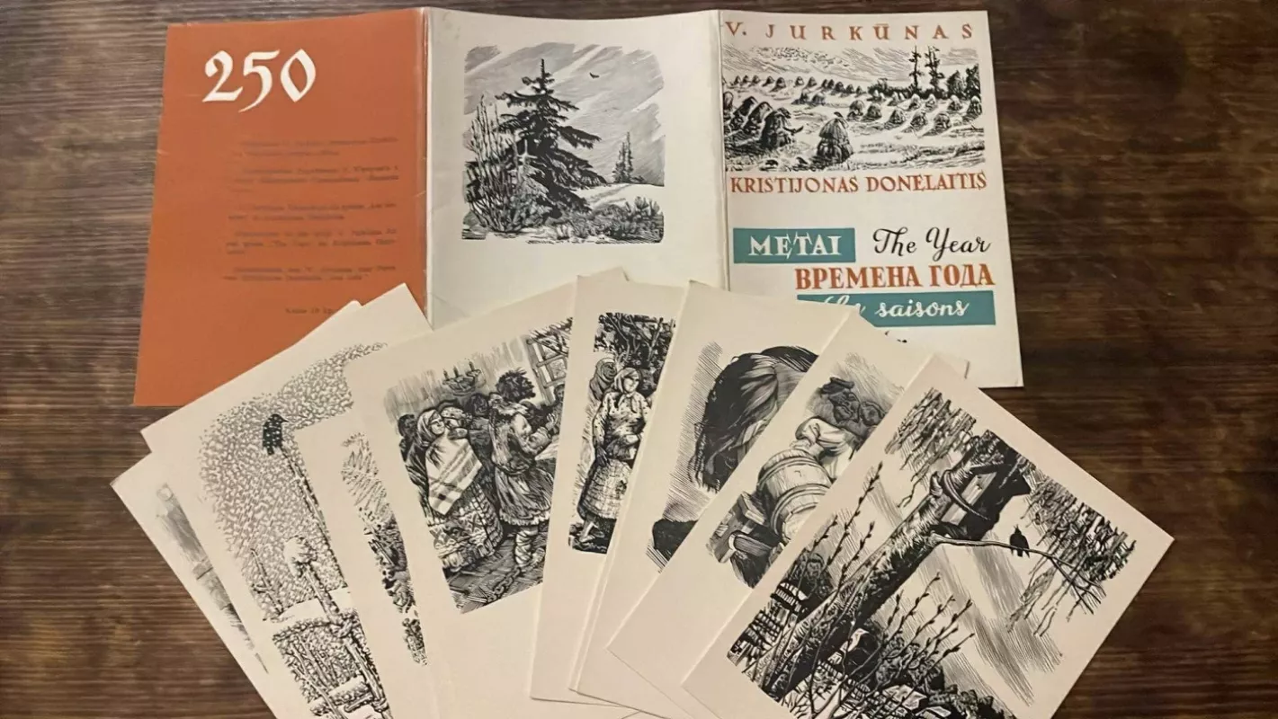 Metai. Atvirukų rinkinys - V. Jurkūnas, knyga 5