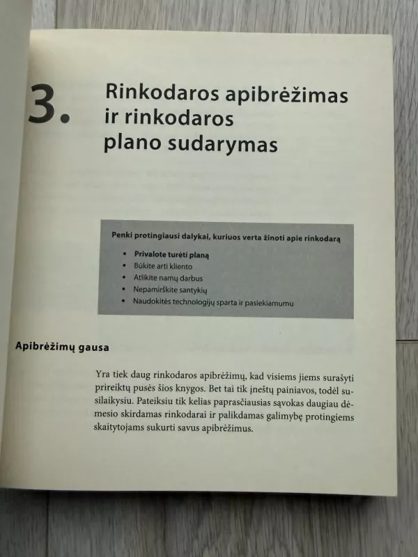 Protinga rinkodara - John Mariotti, knyga 3