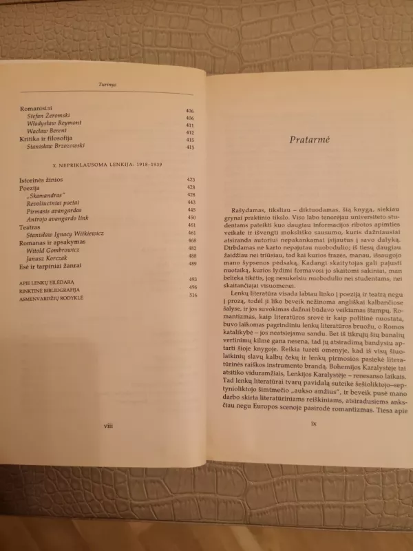 Lenkų literatūros istorija - Czeslaw Milosz, knyga 6