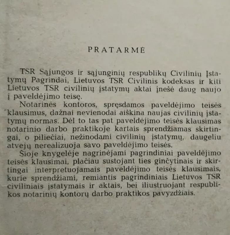 Paveldėjimo teisė - S. Biekšienė, knyga 3