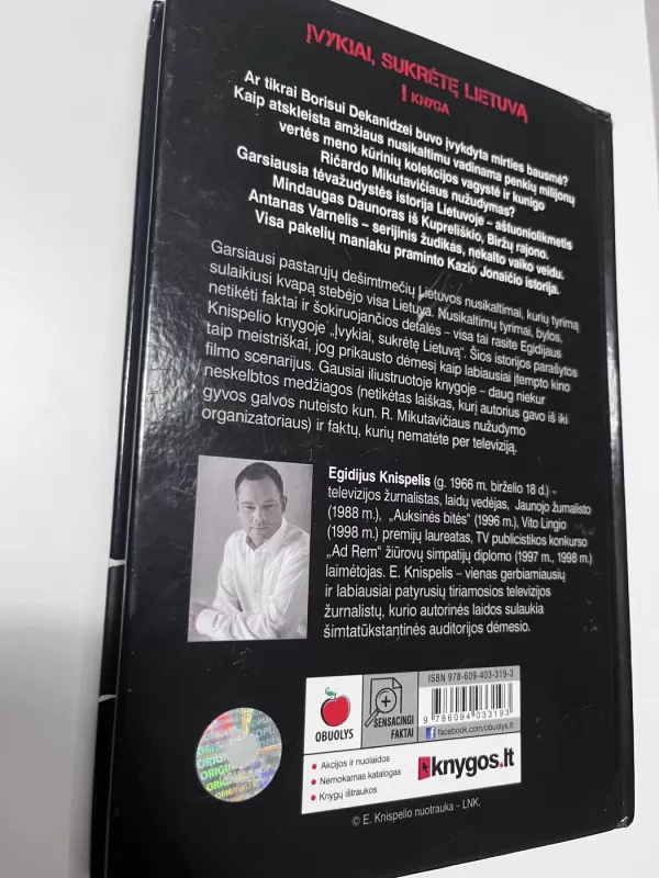 Įvykiai, sukrėtę Lietuvą - Egidijus Knispelis, knyga 3