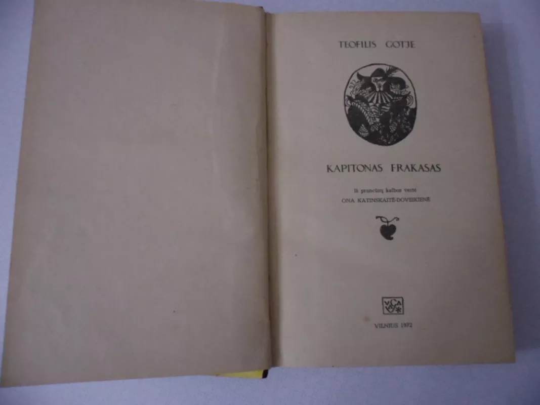 Kapitonas Frakasas - Teofilis Gotje, knyga 3