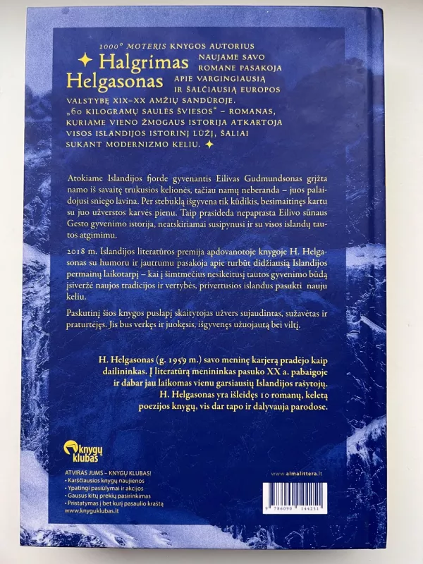 60 kilogramų saulės šviesos - Hallgrimur Helgason, knyga 4