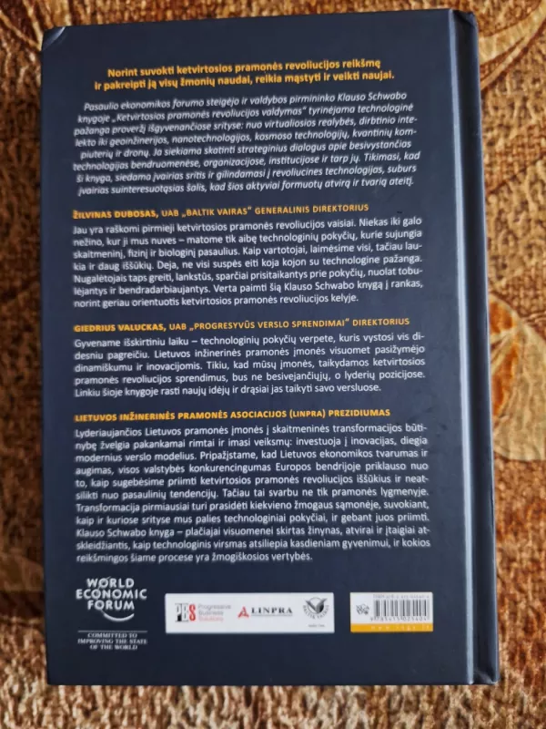 Ketvirtosios pramonės revoliucijos valdymas - Klaus Schwab, knyga 3