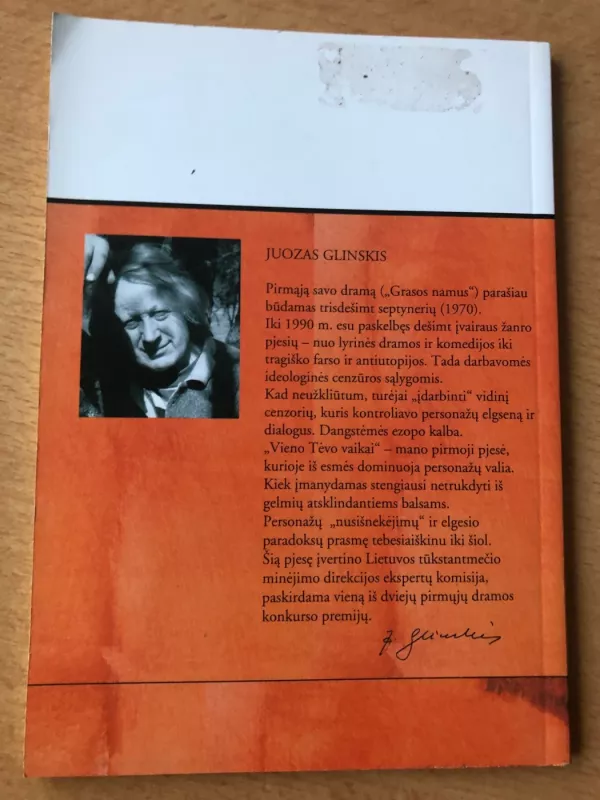 Vieno tėvo vaikai - Juozas Glinskis, knyga 3