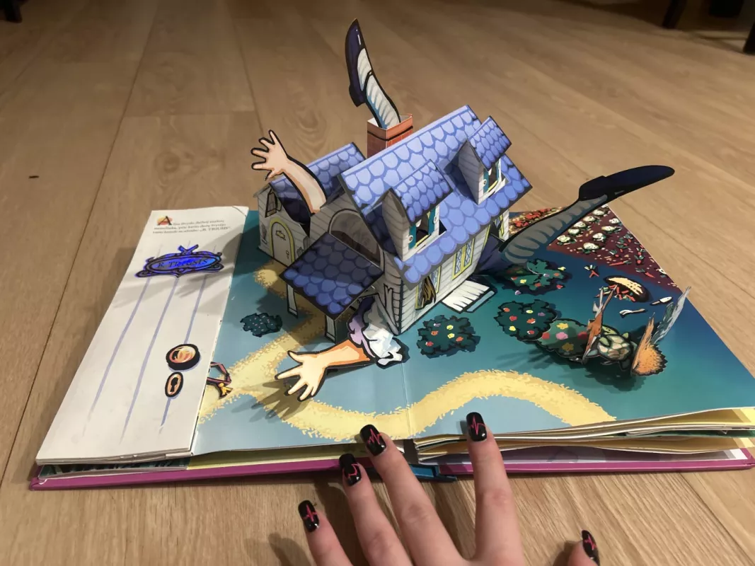 alisa stebuklu salyje - Robertas Sabuda, knyga 3