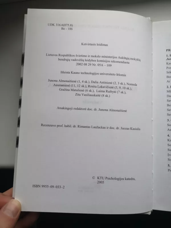 Bendravimo psichologija - Autorių Kolektyvas, knyga 4