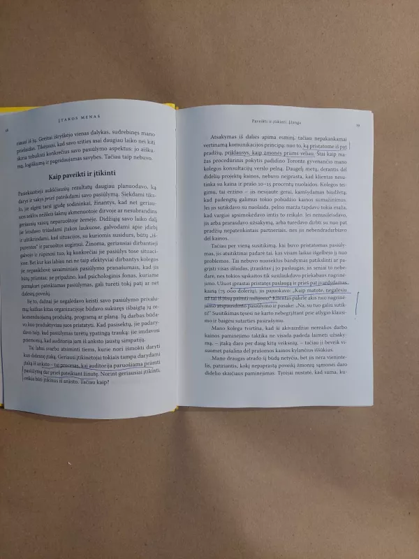 Įtakos menas. Kaip paveikti ir įtikinti - Robert B. Cialdini, knyga 5