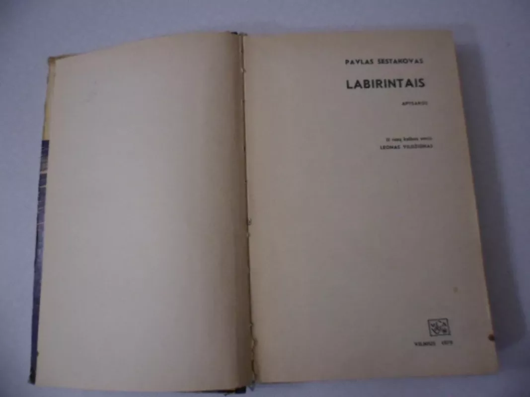 Labirintais - Pavlas Šestakovas, knyga 3