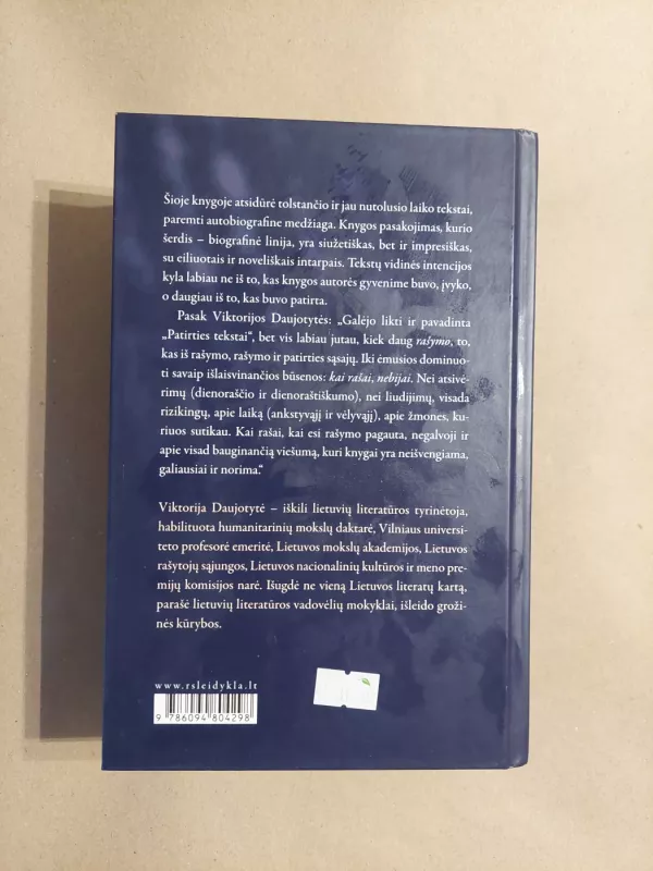 Kai rašai, nebijai - Viktorija Daujotytė, knyga 3