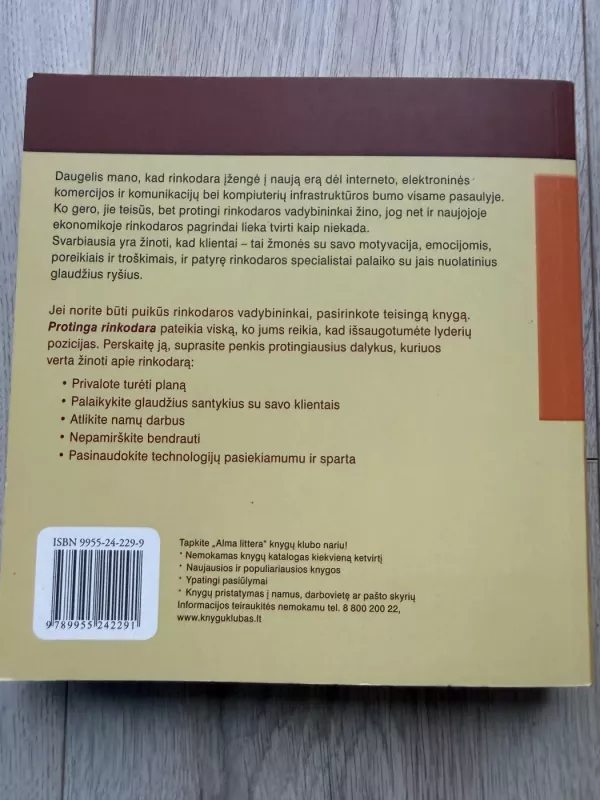 Protinga rinkodara - John Mariotti, knyga 4