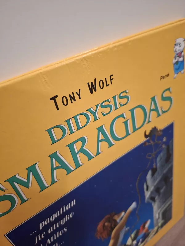 Didysis Smaragdas - Toni Wolf, knyga 4