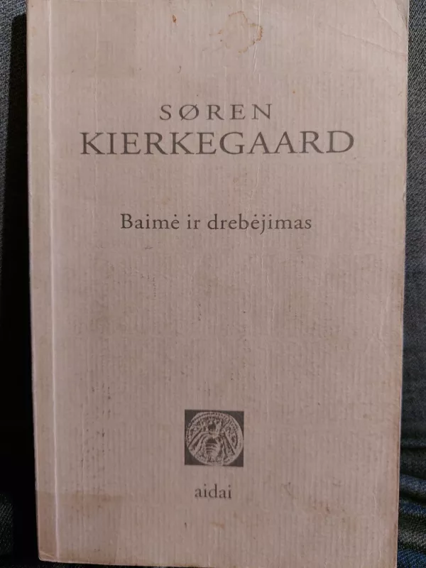 Baimė ir drebėjimas - Soren Kierkegaard, knyga 3