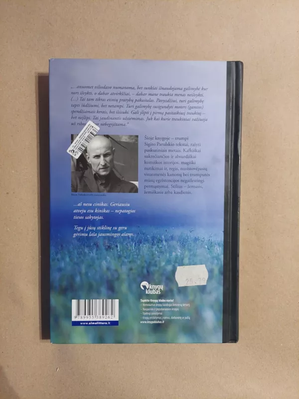 Prieš mirtį norisi švelnaus - Sigitas Parulskis, knyga 3