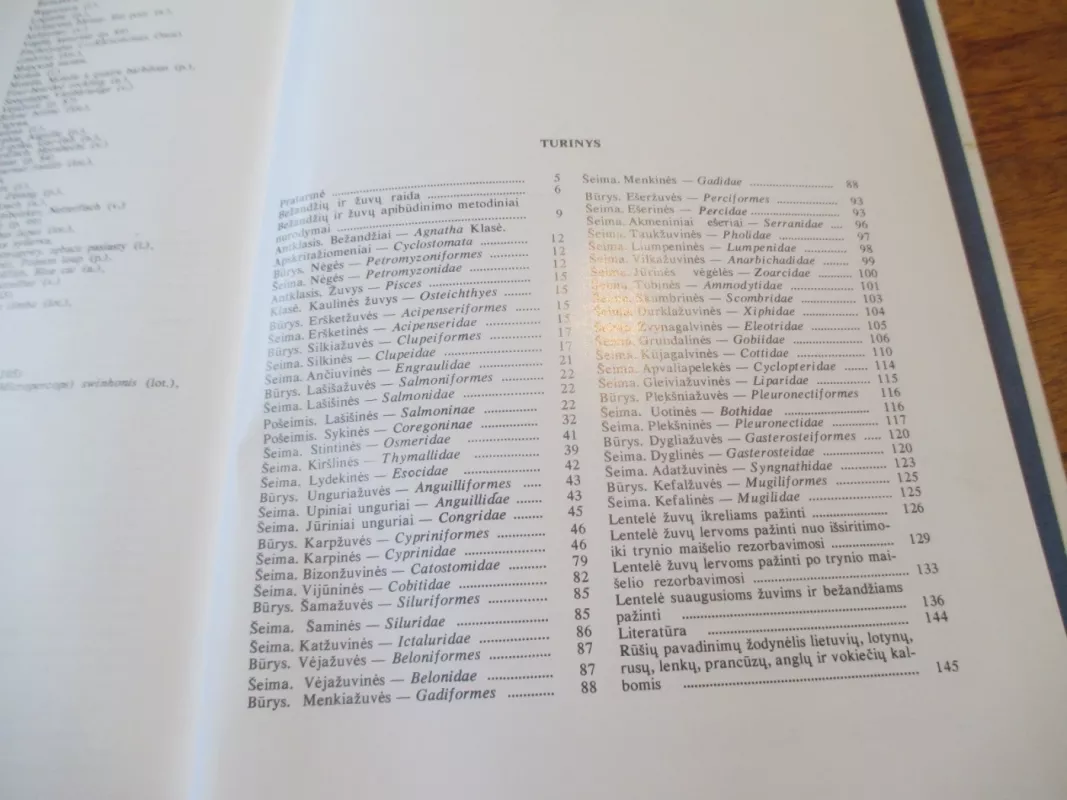 Lietuvos žuvys - Juozas Virbickas, knyga 4