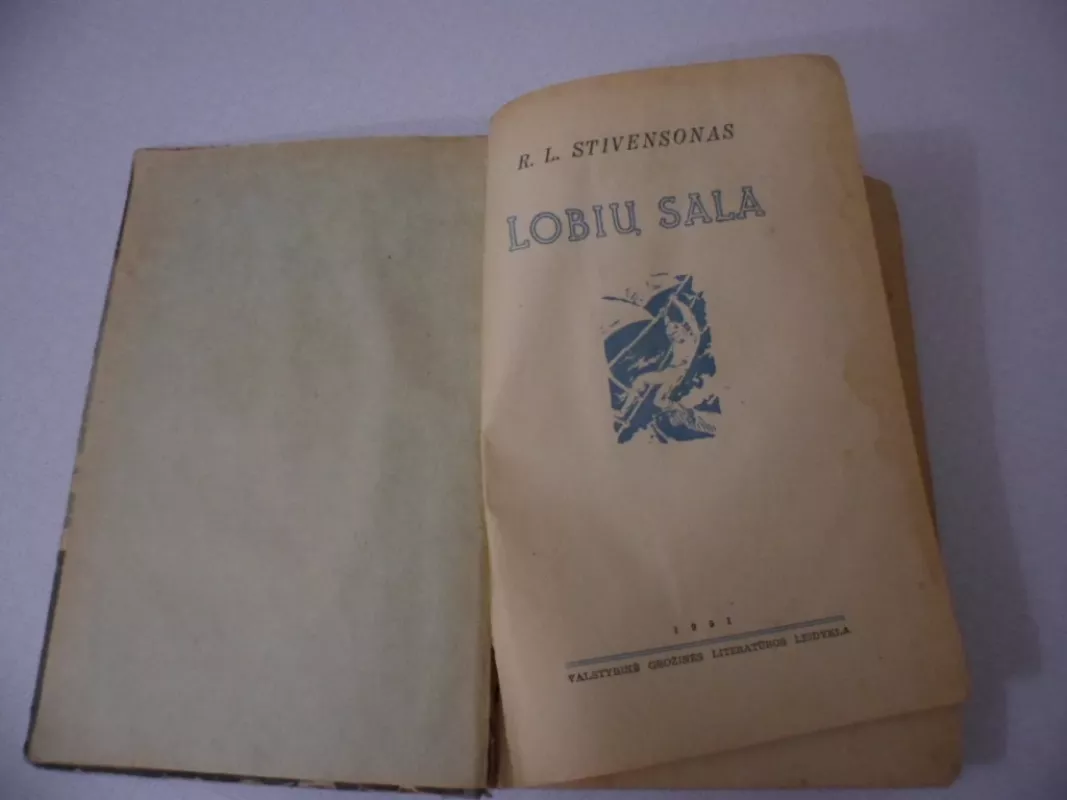 Lobių sala - R. L. Stivensonas, knyga 3
