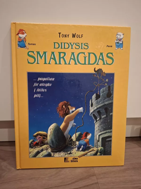 Didysis Smaragdas - Toni Wolf, knyga 2