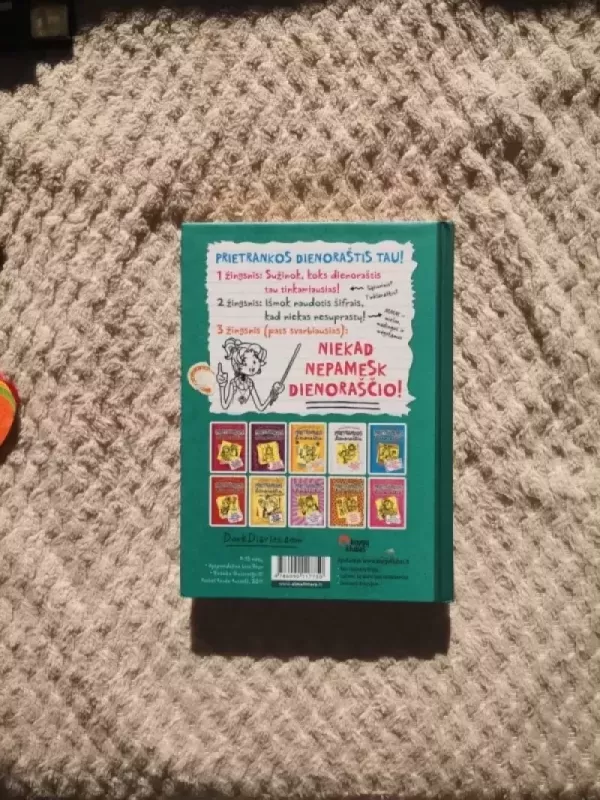 Prietrankos dienoraštis - Rachel Renée Russell, knyga 3