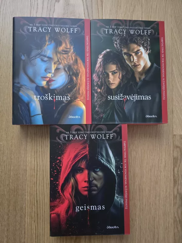 Troškimas. Susižavėjimas. Geismas (3 knygos) - Tracy Wolff, knyga 2