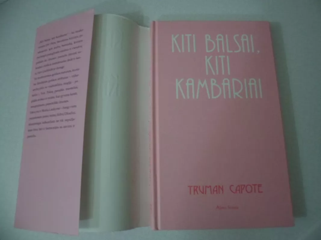 Kiti balsai, kiti kambariai - Truman Capote, knyga 3