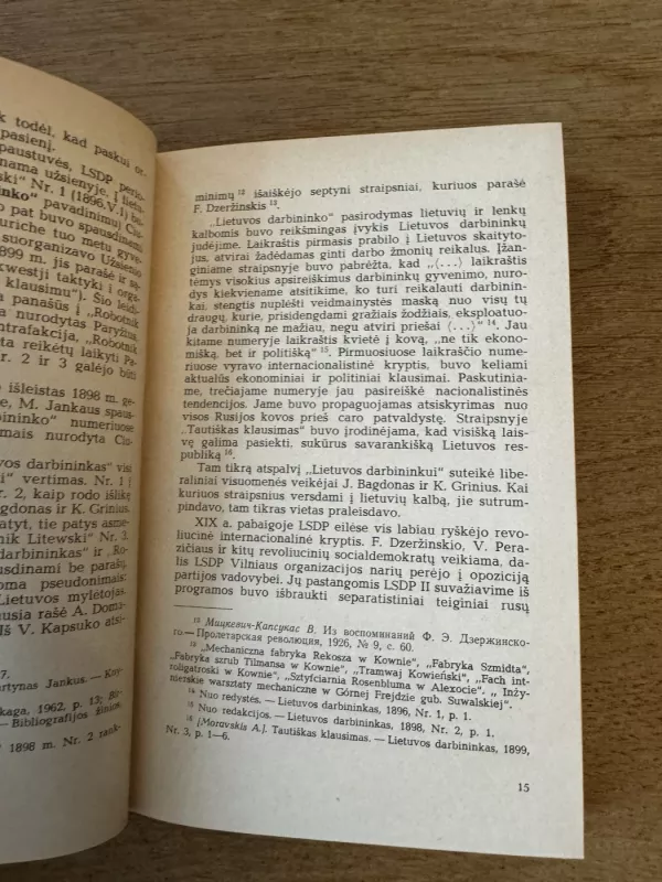 Lietuvos darbininkų periodinė spauda 1895-1917 - E Vidmantas, knyga 4