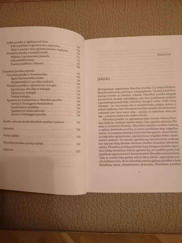 Filosofinė poetika - Tomas Kačerauskas, knyga 6
