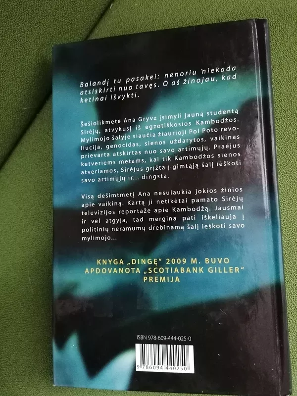 Dingę - Kim Echlin, knyga 4