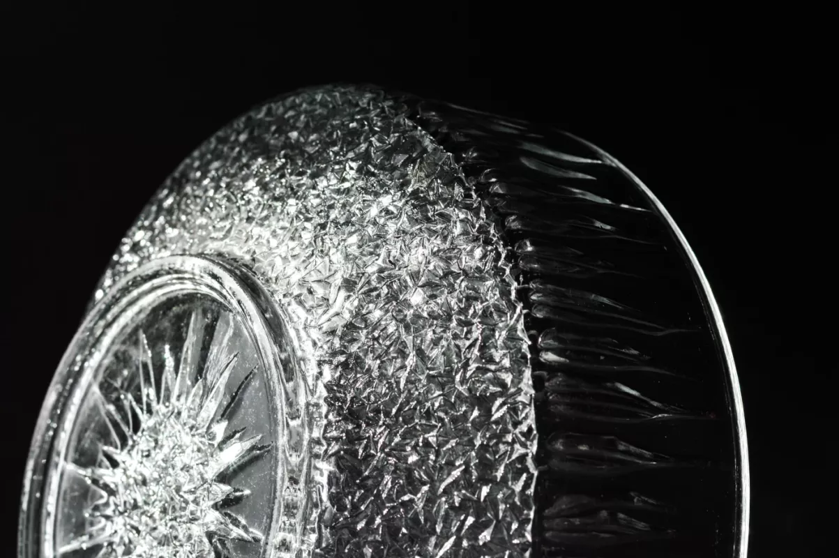 Vintage Arcoroc France krištolo dubuo Diamant - , namai ir interjeras 3