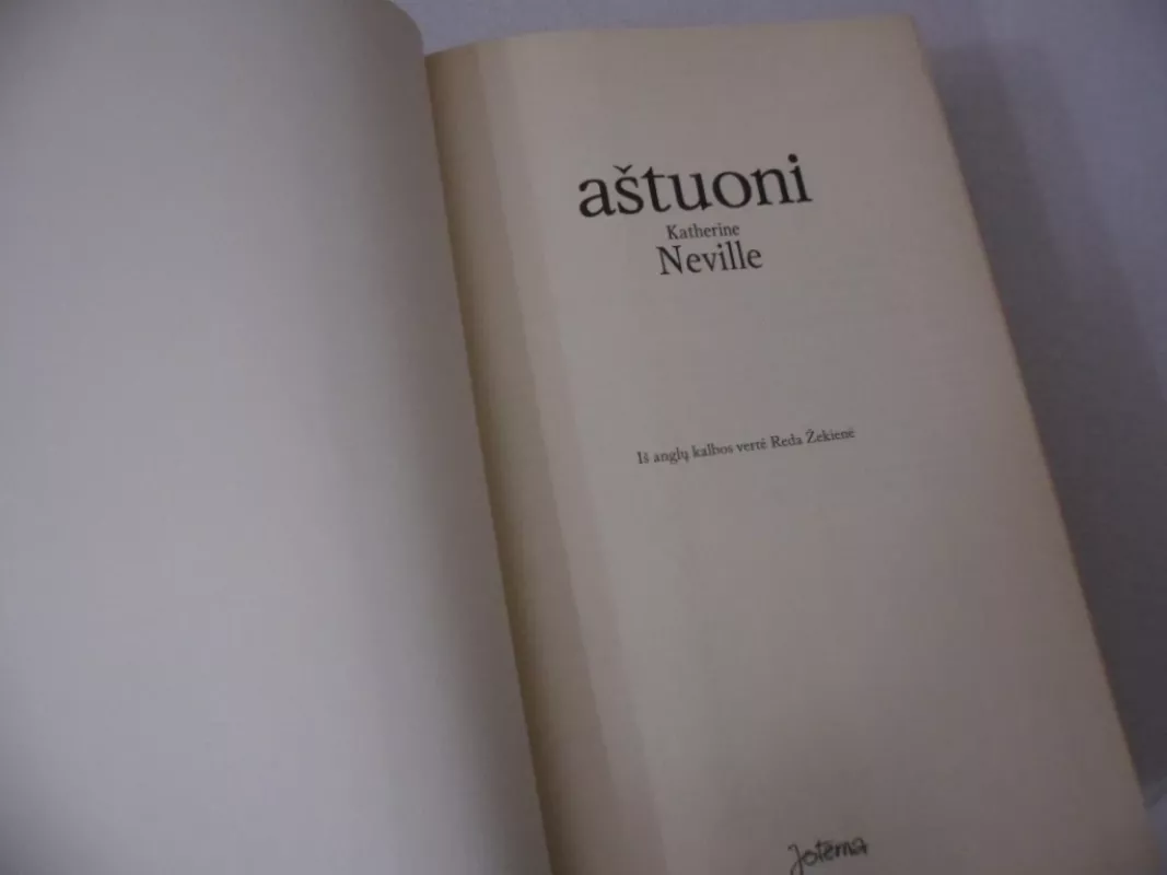 Aštuoni - Katherine Neville, knyga 4