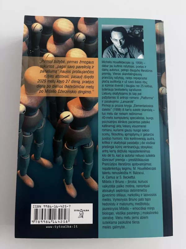 Elementariosios dalelės - Michel Houellebecq, knyga 3