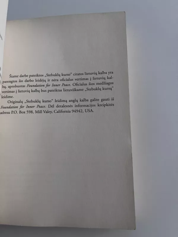 Grįžimas meilėn - Marianne Williamson, knyga 3