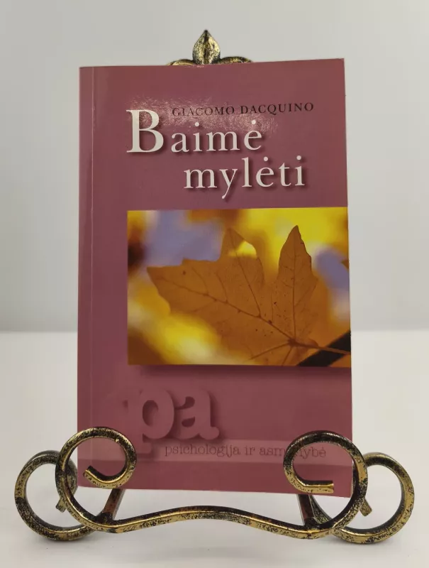 Baimė mylėti - Giacomo Dacquino, knyga 3