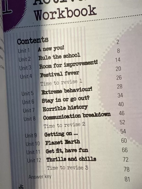 Activate B1 Workbook with key - Jill Florent, Suzanne Gaynor, knyga 4